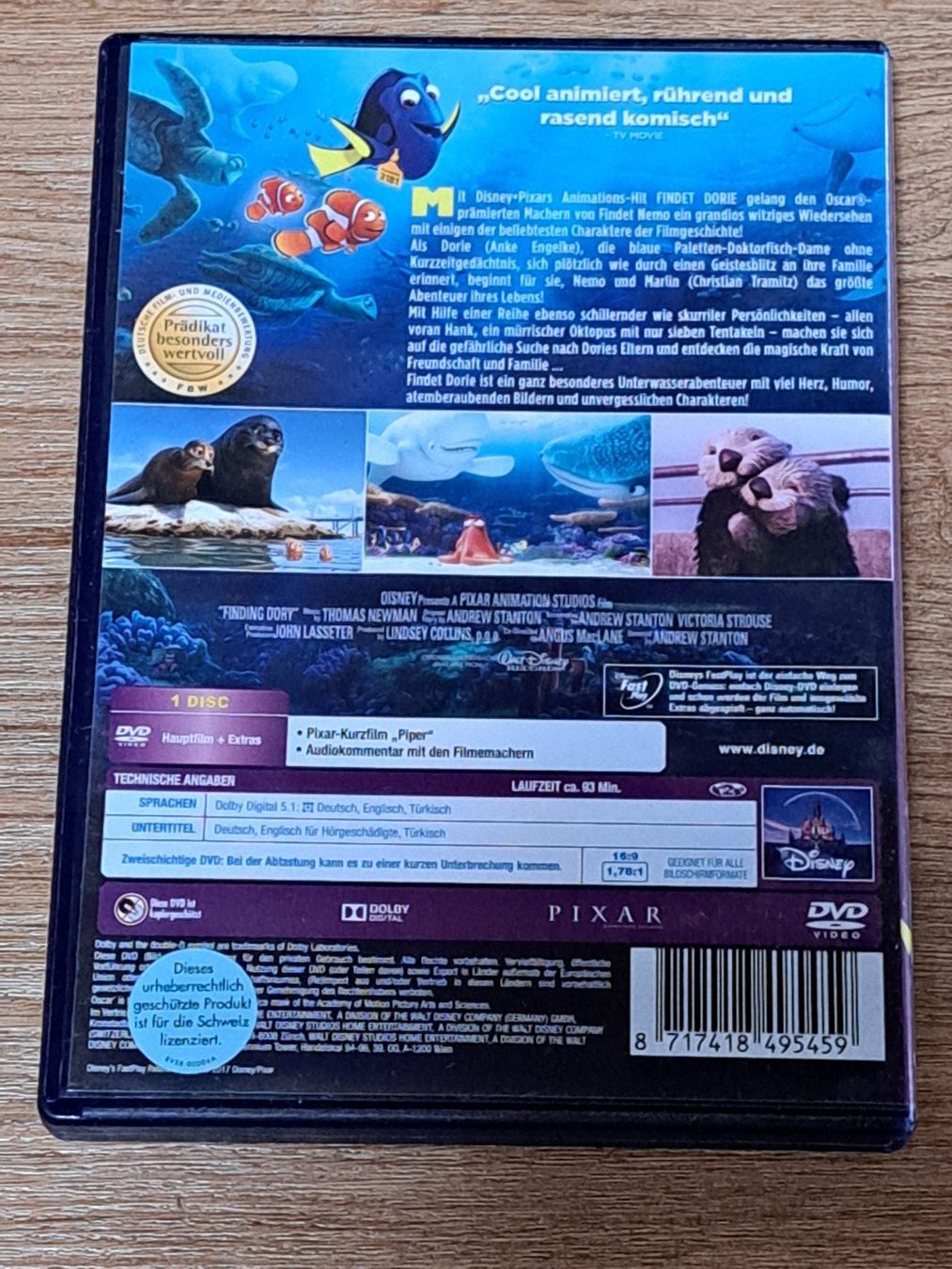 Alle DVDs: DVD Findet Dorie, mit Dorie und Nemo, Walt Disney – Neu (gemäss Beschreibung) aus Unterseen von Kanica 1