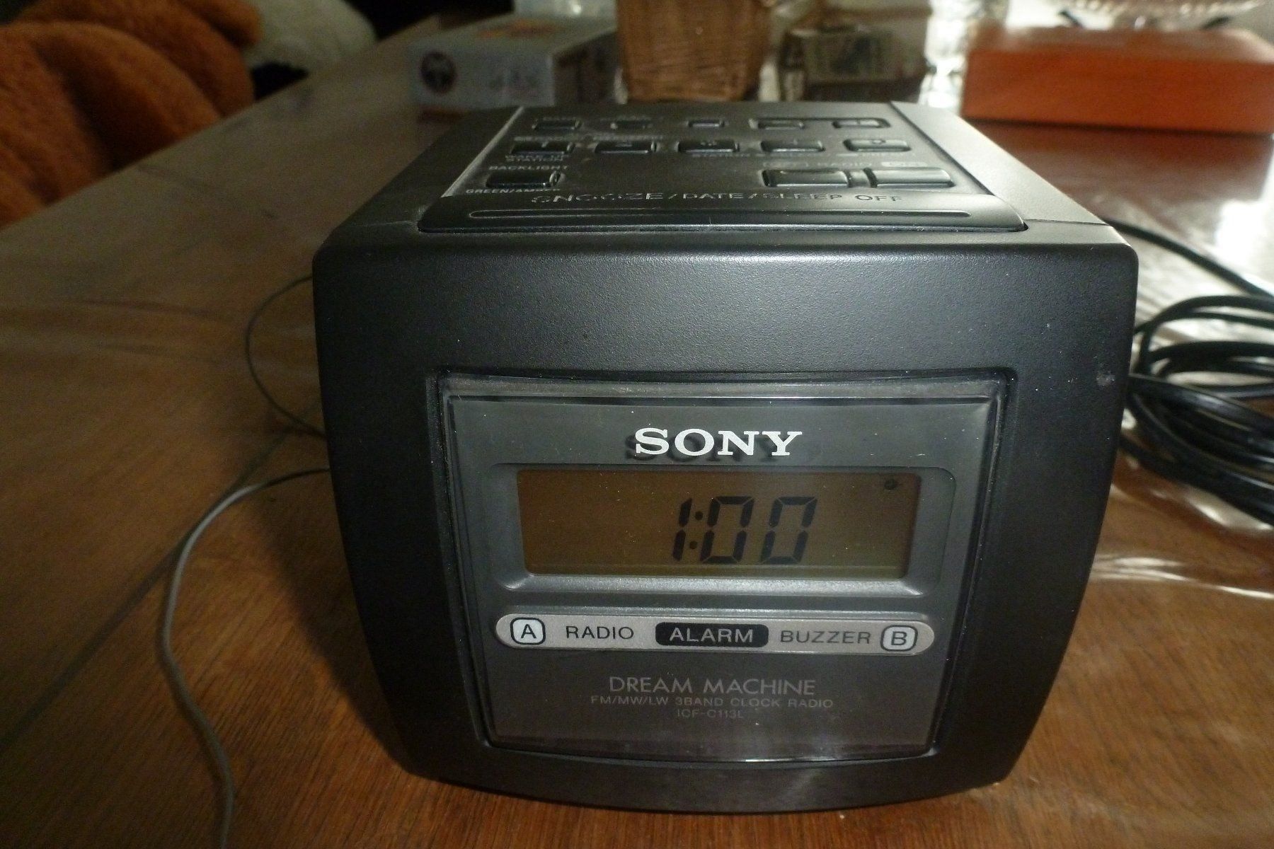Sony Wecker: Sony Dream Machine Clock Radio – Gebraucht aus Emmen von newcar4you 8