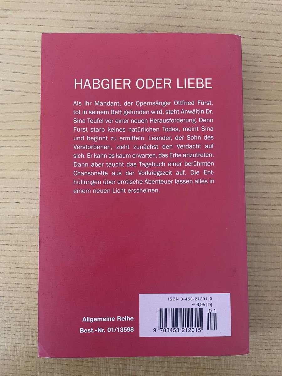 Livres: Lara Stern Liebeslang Roman – D'occasion à Fribourg par Mymikrakra01 1