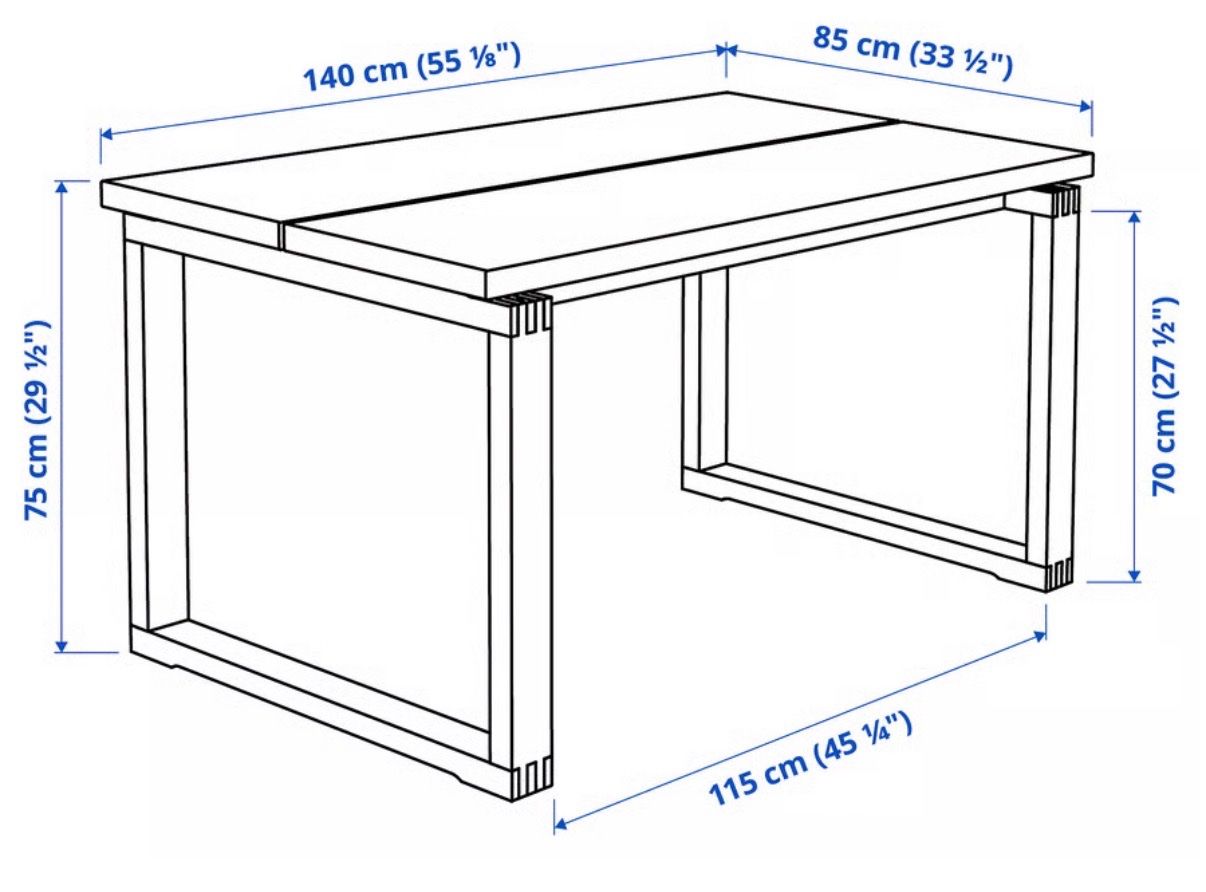 Ikea Tavoli: Esstisch Ikea 140x85cm Holztisch gebraucht – Usato da Frauenkappelen venduto da shilpi14in 1