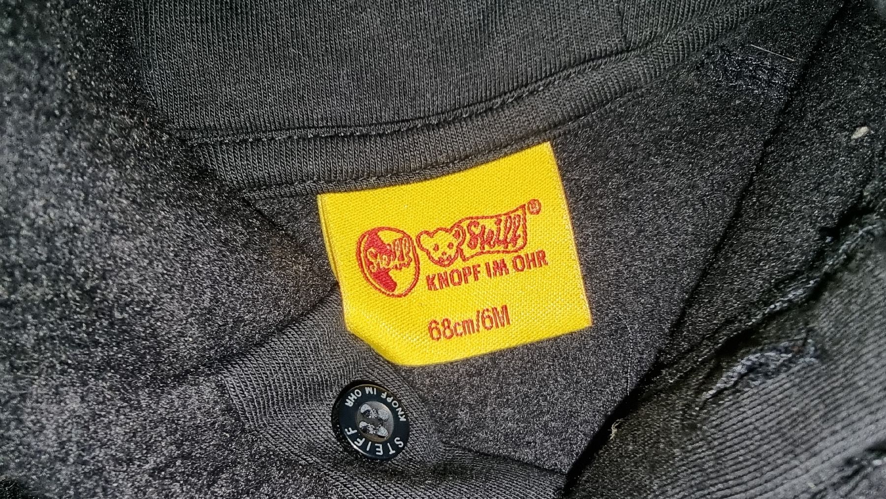 Steiff Maglioni & Felpe: Steiff Knopf im Ohr Teddy Fleece Pulli Gr. 68  – Usato da Wigoltingen venduto da Zuckerfee84 2