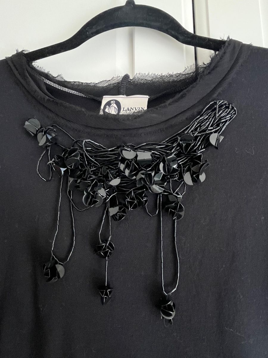 Lanvin Chemisiers: Lanvin Black Blouse  size L – D'occasion à Genève par gvokiii 1