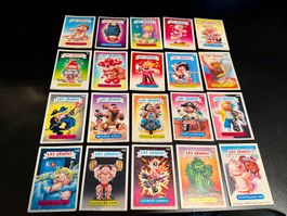 20x cartes les Crados, série 1 1989, pack 1
