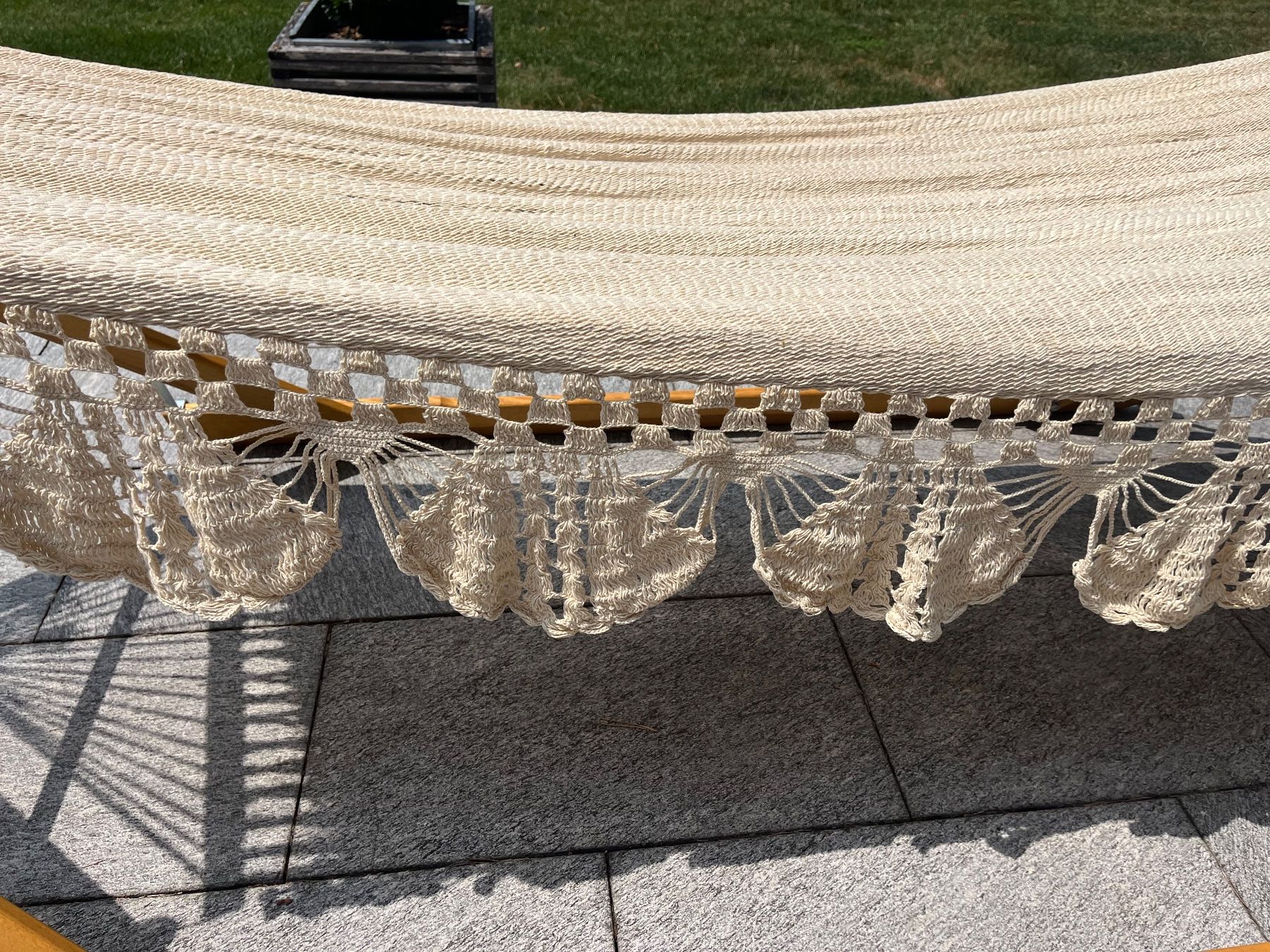 Hängematten: Hängematte Vintage, Handgeknüpft – Gebraucht aus Schindellegi von Zurpan 2