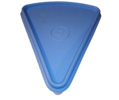 TUPPERWARE Käseecke Käsebehälter Käsedose mit blauem Deckel