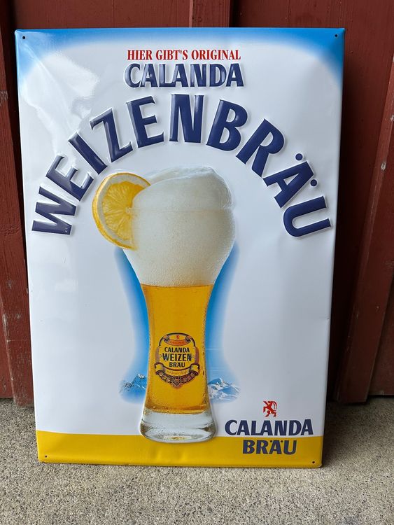 Calanda weizenbräu bier werbung reklame (Neu (gemäss Beschreibung)) in ...