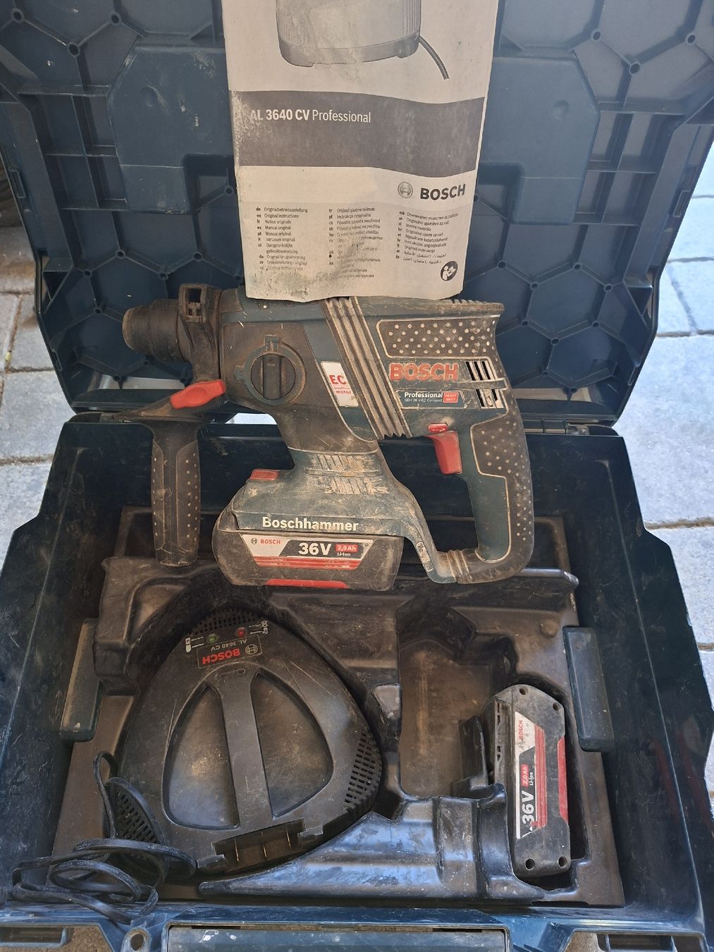 Bosch Trapani: Bosch Professional Akkubohrer 36 V – Usato da Kaltbrunn venduto da Fuschti1 1
