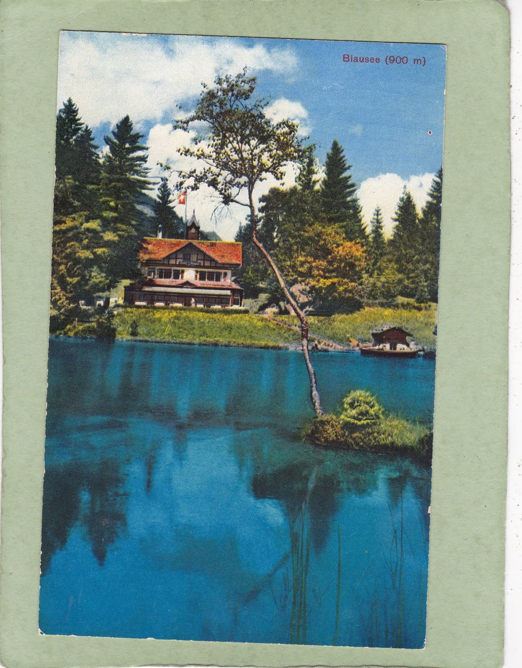 Ansichtskarten: Blausee – Gebraucht aus Herisau von Lisegrat2008