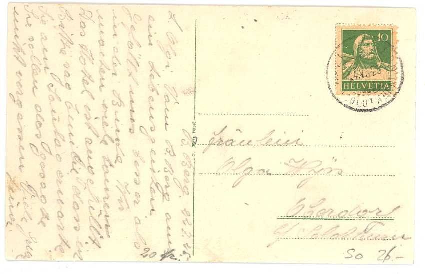 Cartes postales: Balm bei Günsberg Oberbalmberg 1925 – D'occasion à Dallenwil par montem63 1