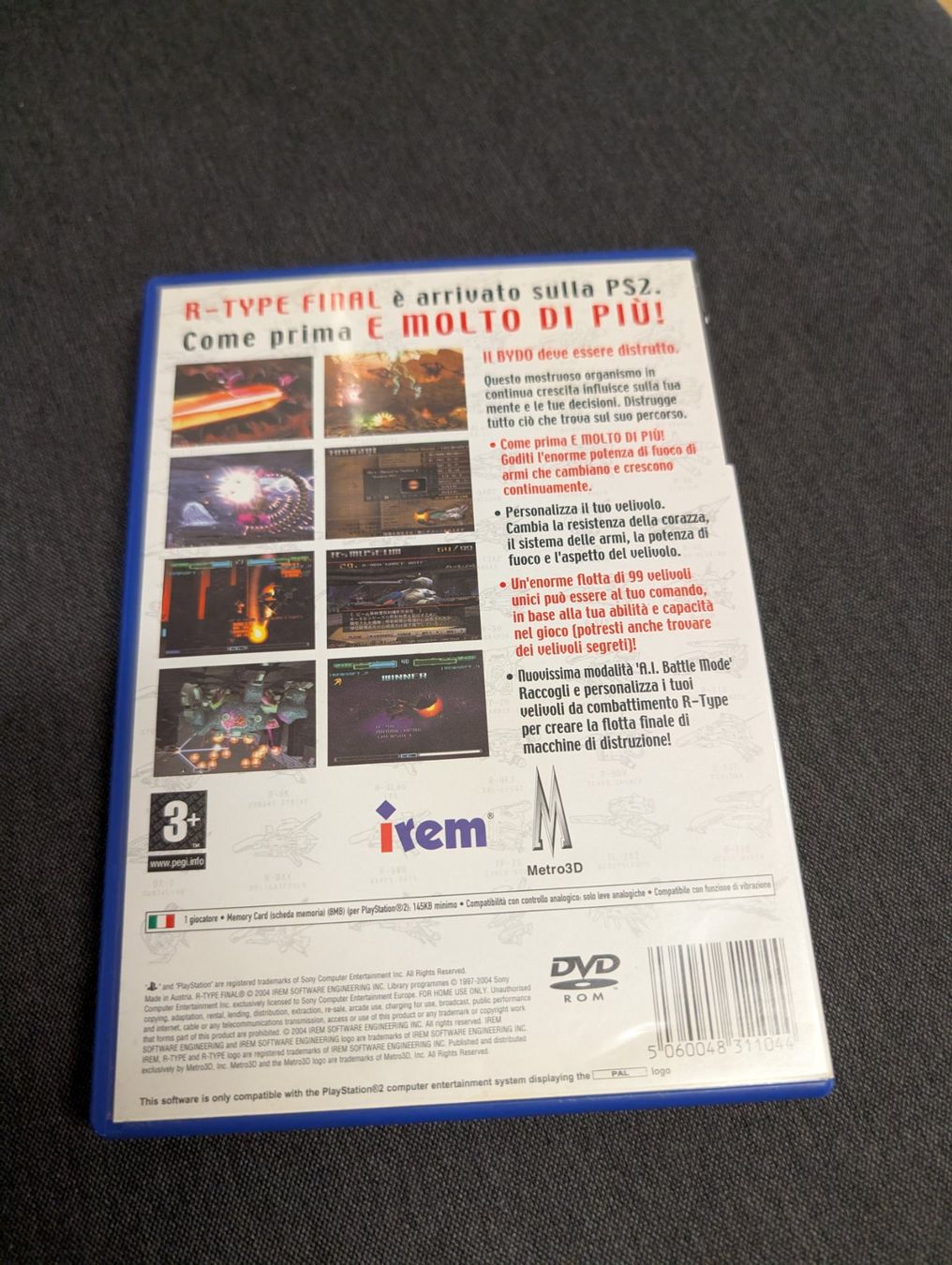 Giochi: R type final sony playstation 2 – Usato da Giubiasco venduto da Ticinerd 1
