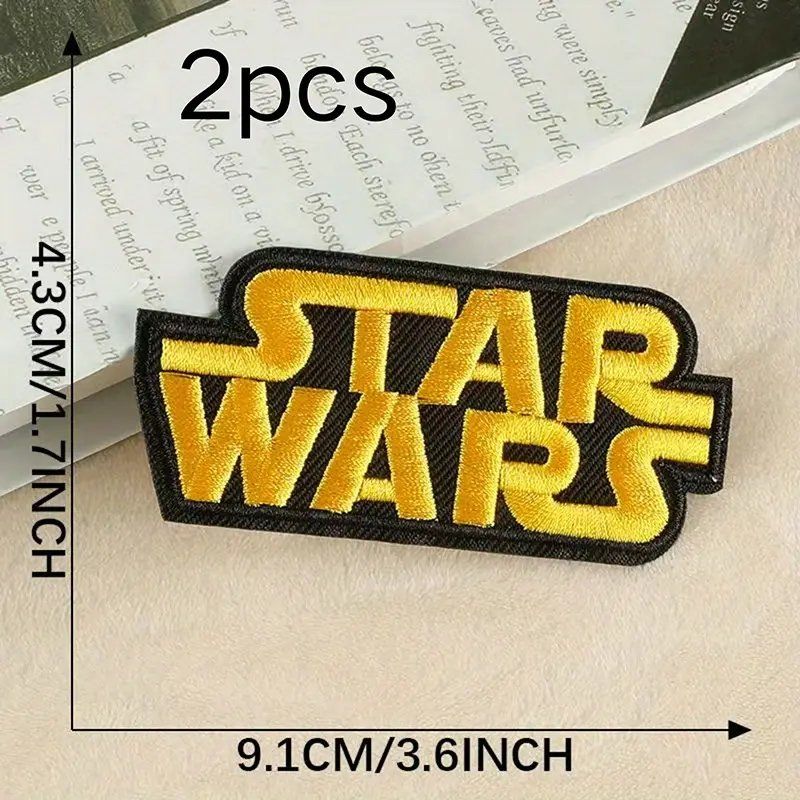 Disney Patches: Star Wars Aufnäher Aufbügler Batch Yoda Millenium Falcon DVD – Neu und originalverpackt aus Dättlikon von easythings 2