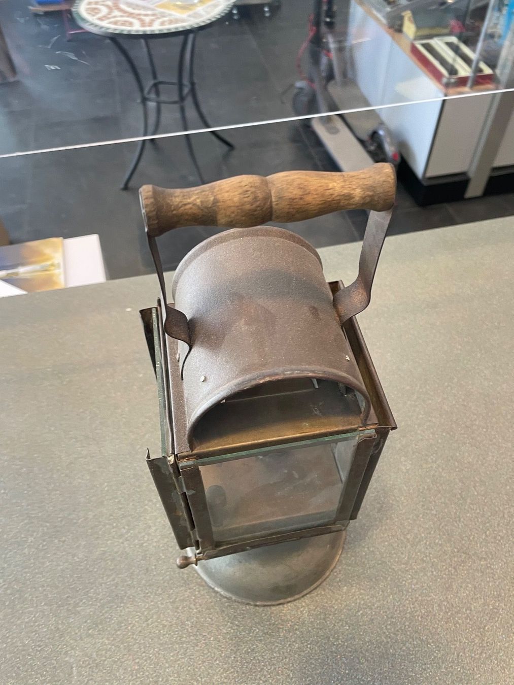 Lampes anciennes: Vintage Eisenbahn?  Laterne Handlampe – D'occasion à Chiasso par Carrara-Modellismo 5