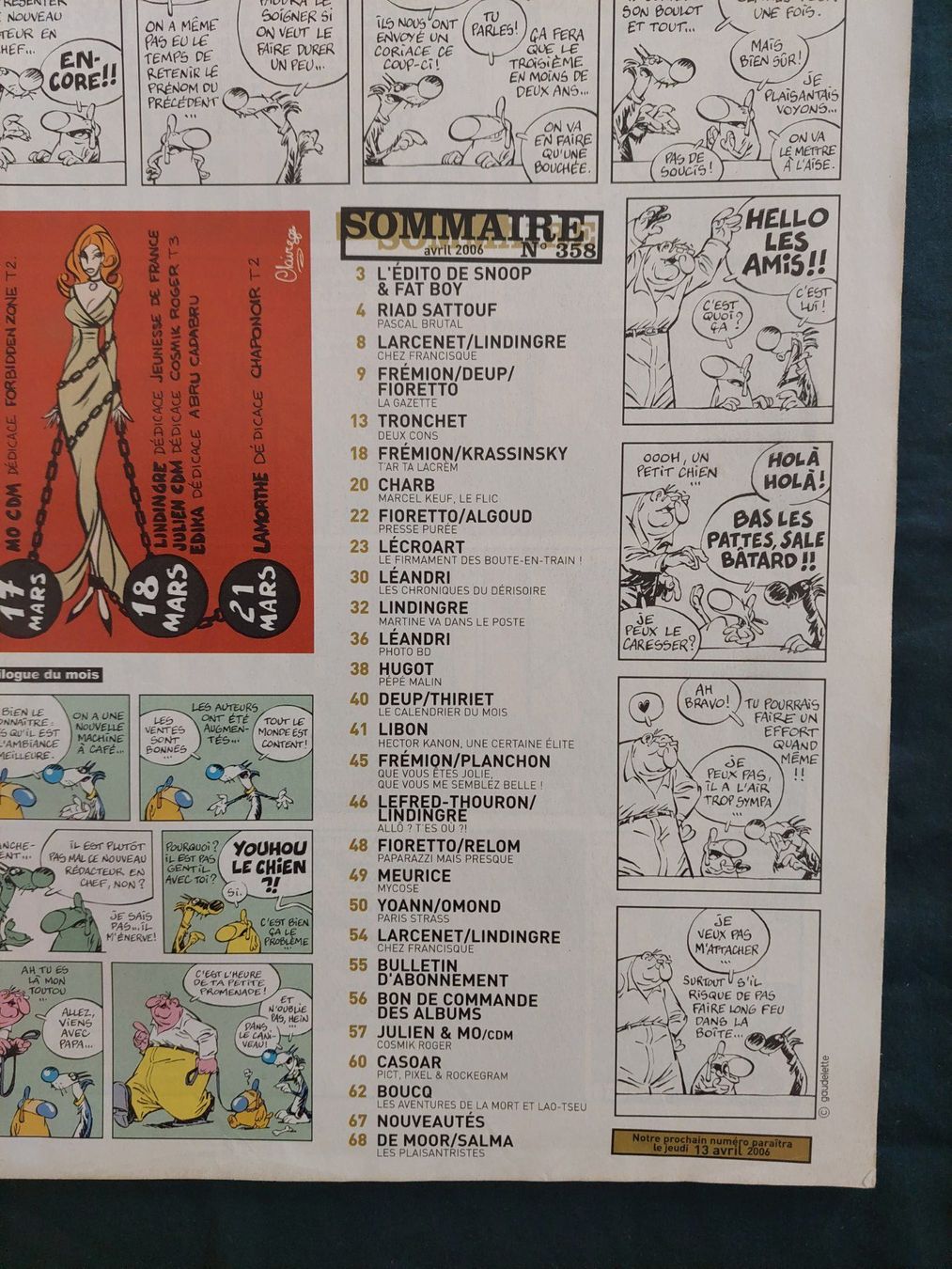 Fumetti: Fluide Glacial No358 Avril 2006 TBE – Usato da Genève venduto da Blu_BD 2