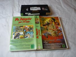 VHS Rarität - Mr Alligator - Erstausgabe 80er
