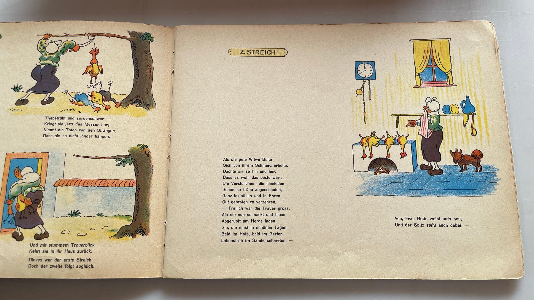 Libri: Bilderbuch Max und Moritz Wilhelm Busch – Usato da Glattfelden venduto da cybermaxx 2
