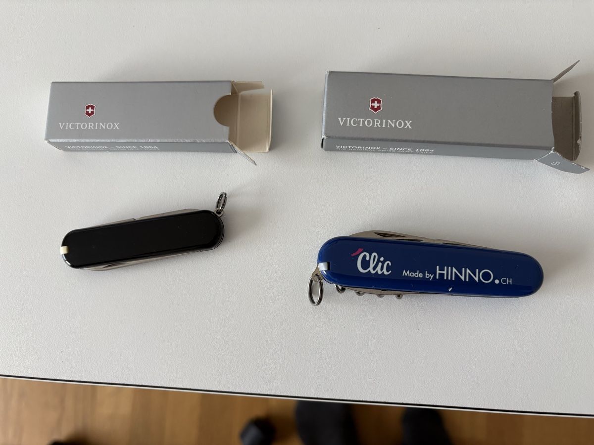 Victorinox Coltelli tascabile: 2x neue Schweizer Sackmesser – Nuovo e nell'imballaggio originale da Grosswangen venduto da Tonius62 3