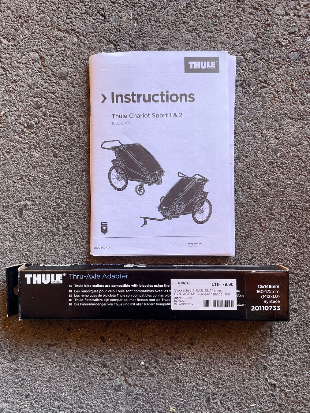 Thule Rimorchi: Thule Chariot Sport 2 Double – Usato da Untervaz venduto da best08 5
