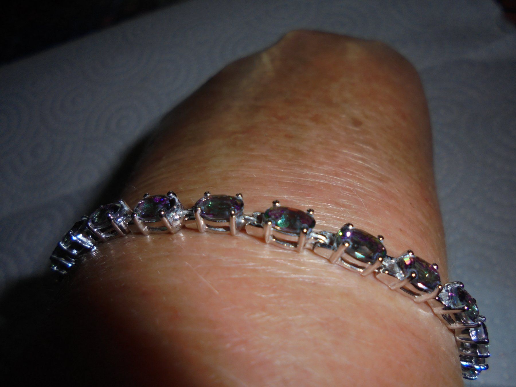 Armbänder & -reifen: Echtschmuck: Mystik-Quarz Armband ca. 19.5 cm. – Neu (gemäss Beschreibung) aus Zuchwil von maumauchi 4