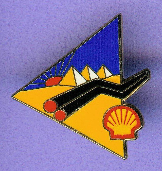 TCS Placchette & Badge: SEHLL   Pipeline – Usato da Winterthur venduto da Sammleroase
