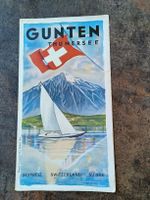 Alter Prospekt / Gunten Thunersee Ausgabe ca. 1939