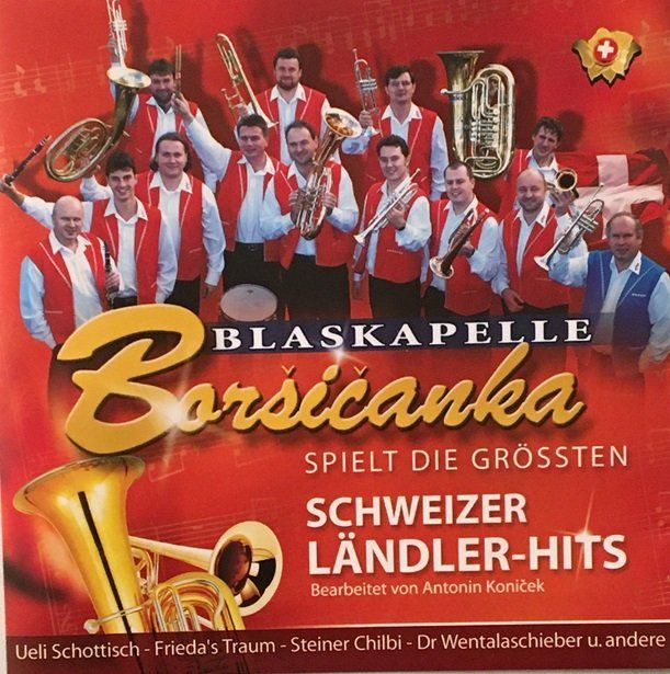 CD: Blaskapelle Borsicanka - Schweizer Ländler-Hits – Usato da Grüningen venduto da azulmarron