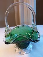 Murano Art Glass Korb mit Original Etikette Italien