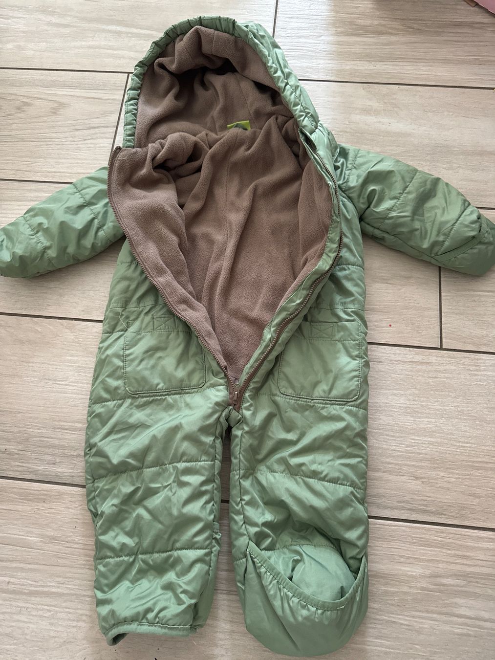 Completi: Warmer Winter-Overall, Gr. 74/80 grün – Usato da Gelterkinden venduto da Biene8 1