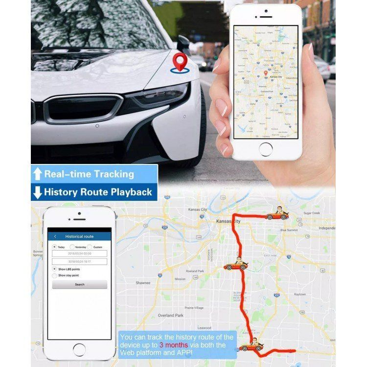 GPS & Strumenti di misurazione: GPS Tracker TK905B 4G – Nuovo e nell'imballaggio originale da Ersigen venduto da easyhandel 4