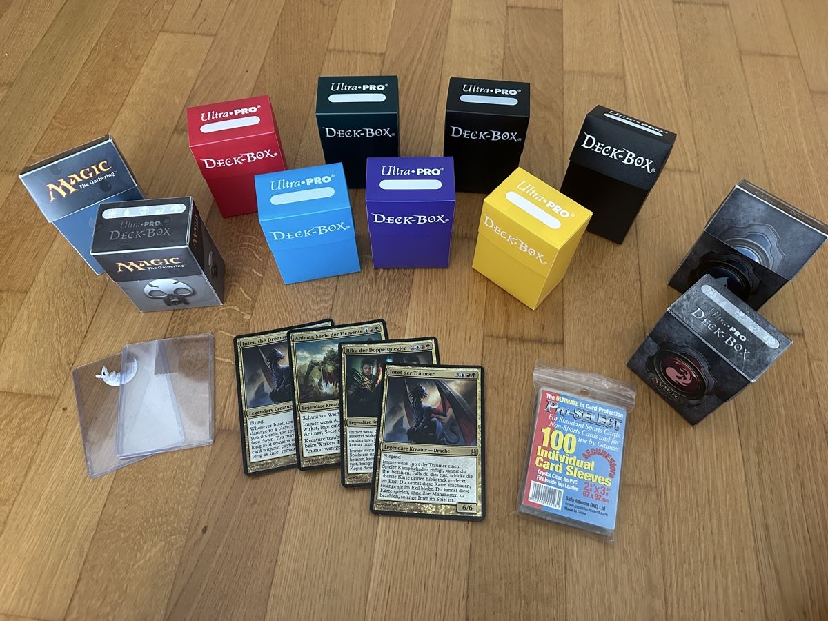 Spiele: Magic Mtg Deckbox, sleeves und Karten – Gebraucht aus Schüpfen von Poly_pi