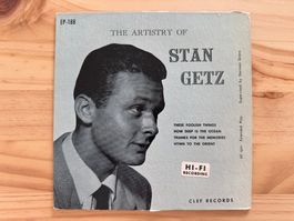 Jazz Vinyl The Artistry of Stan Getz Clef EP-188