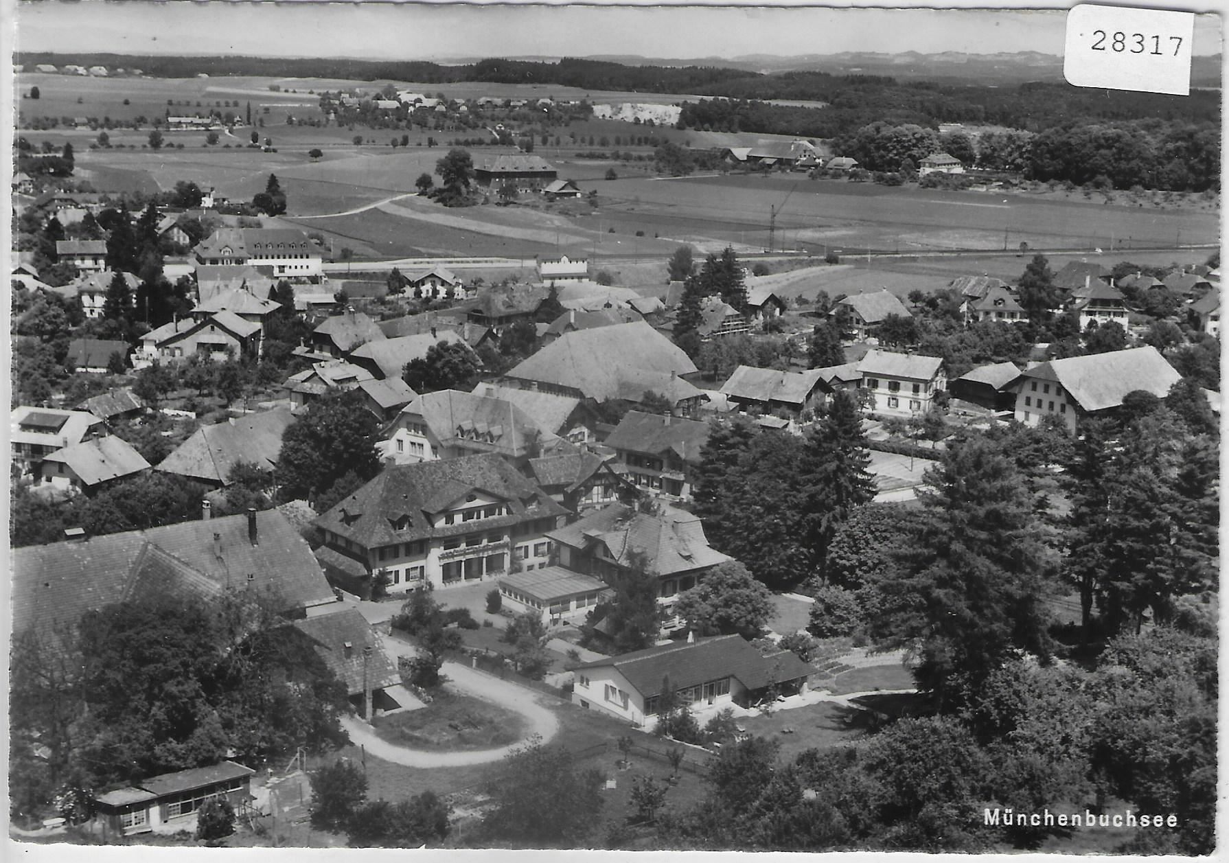 Cartoline postali: Flugaufnahme Münchenbuchsee – Usato da Ettingen venduto da Kartenplanet