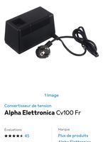 Convertisseur Alpha Elettronica CV100 Fr - 230V vers 115V