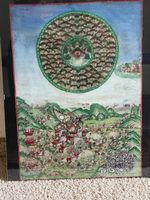 BILD TIBETISCH / CHINESISCH 40 x 50