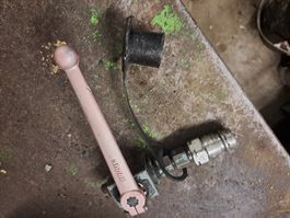 Abstellhahn  für Hydraulikschlauch