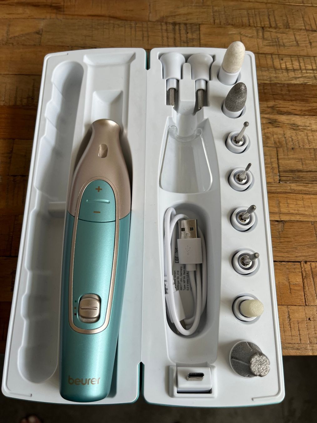 Maniküre: Manicure/Pedicure Set Beurer MP 84 mit Garantie bis 24.04.28 – Gebraucht aus Steinach von usimo