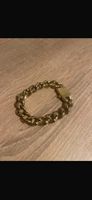 Armband aus Edelstahl, vergoldet