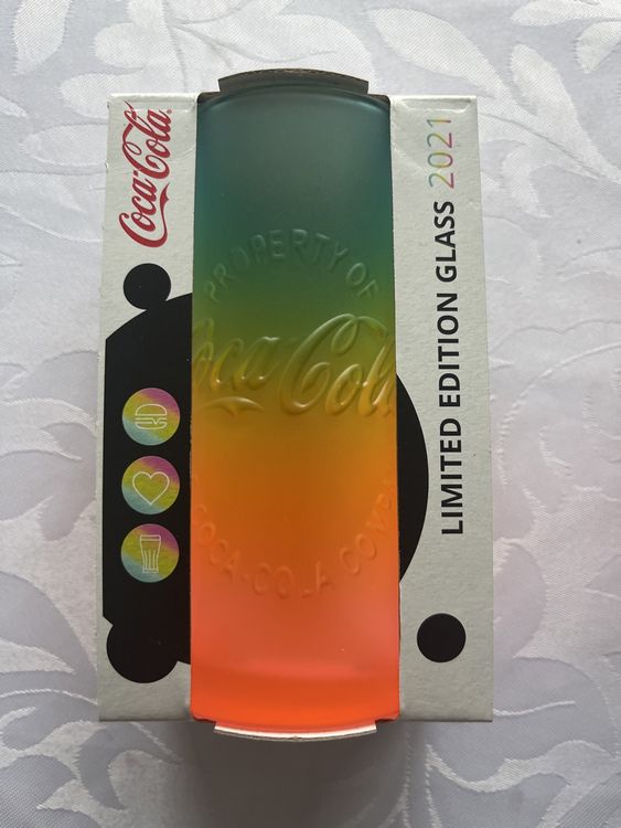 Coca Cola McDonalds Limited Edition Glas NEU - SELTEN (Neu und ...