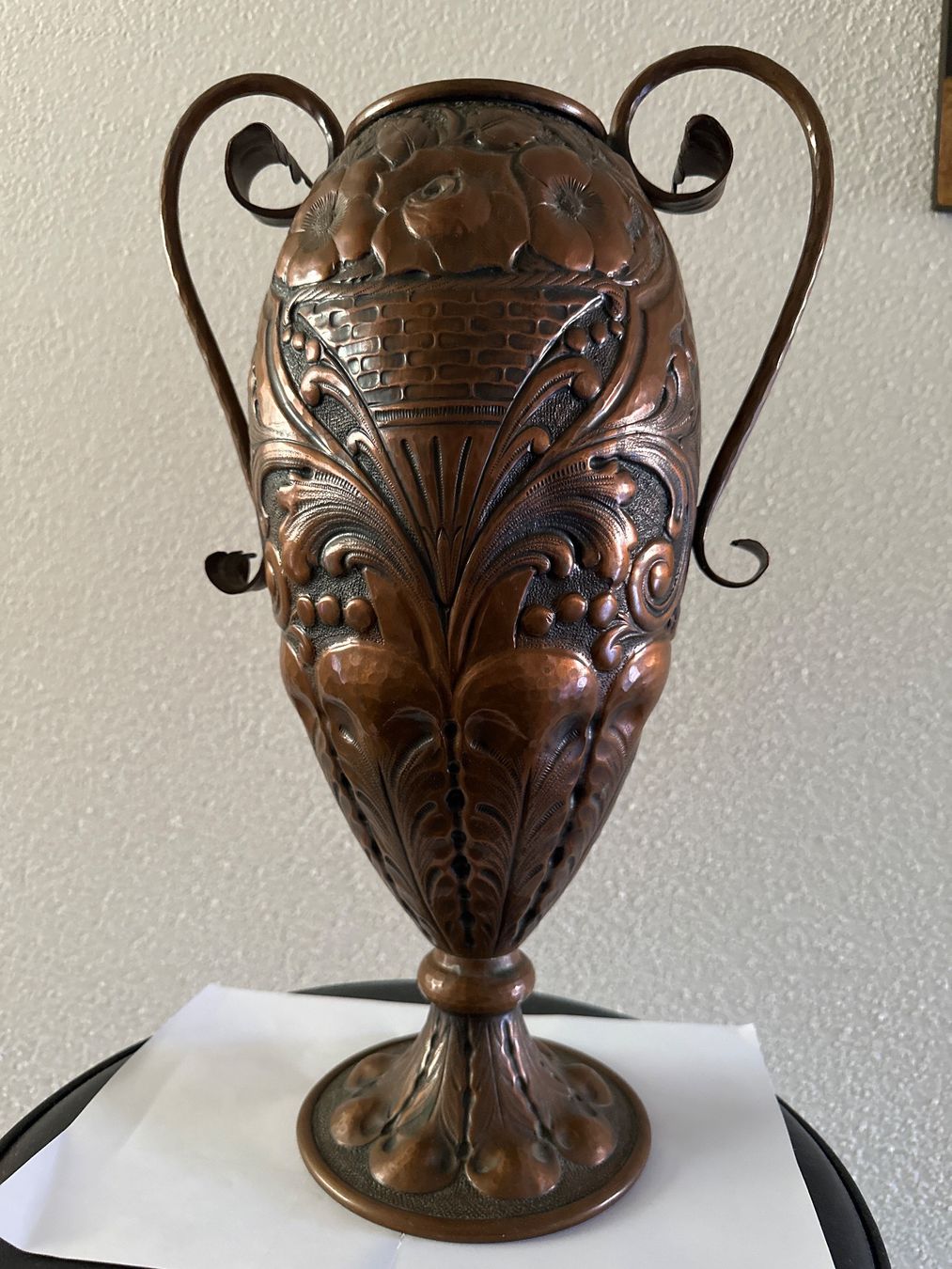 Vasi & Recipienti: Kupfervase 45 cm gross – Usato da Steinhausen venduto da Murano8