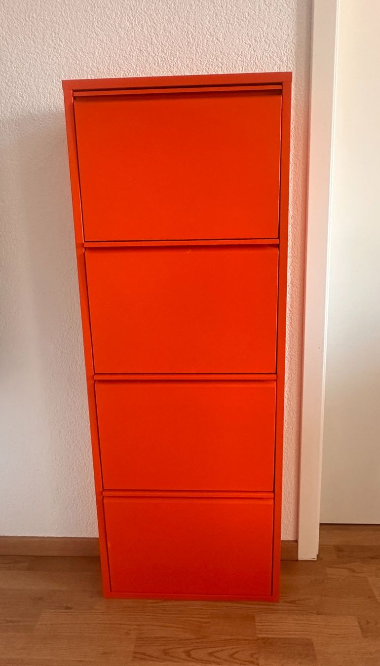 Autoribaltabili: Schuhkipper / Schuhregal – Orange – Nuovo (secondo la descrizione) da St. Gallen venduto da ild_wwv7
