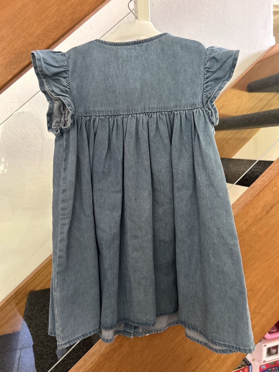 Vestiti & Gonne: Neues! Jeanskleid Gr. 110 – Nuovo (secondo la descrizione) da Birmensdorf ZH venduto da LXro 2