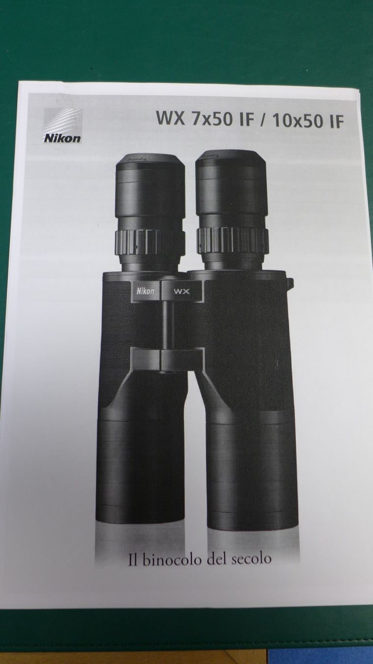 Binocoli: Nikon WX 10X50 IF , binocolo eccezionale . – Nuovo e nell'imballaggio originale da domodossola venduto da Fernglaser 5