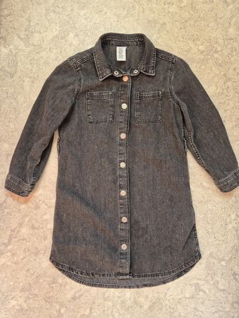 Robe en jean gris, taille 110
