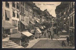 AK Thun, Blick in die Hauptstrasse