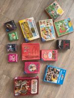 Großes Spiele- & Puzzle-Paket | Klassiker, Kinder- & Gesells
