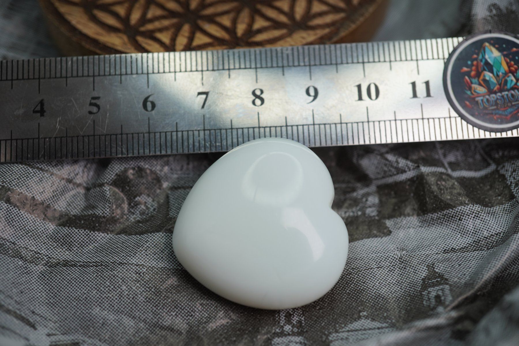 Minerali & Pietre curative: Jade Weiss   Herz      ab 1.-  Auktion – Nuovo e nell'imballaggio originale da Eschenbach SG venduto da topstone 3