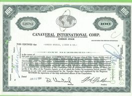 Canaveral International Corp., 1964
