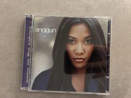 CD Anggun Snow on the Sahara album autografato usato