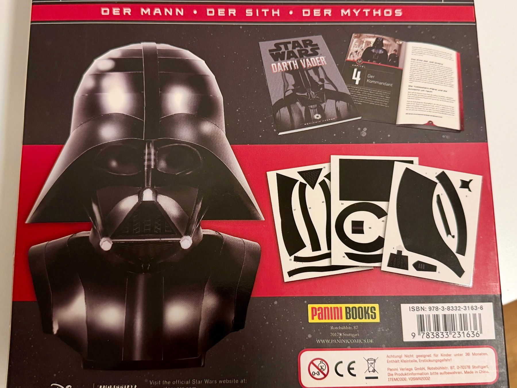 Star Wars Figuren: STAR WARS Darth Vader Bastelset – Neu und originalverpackt aus Zürich von NerdLoot 2