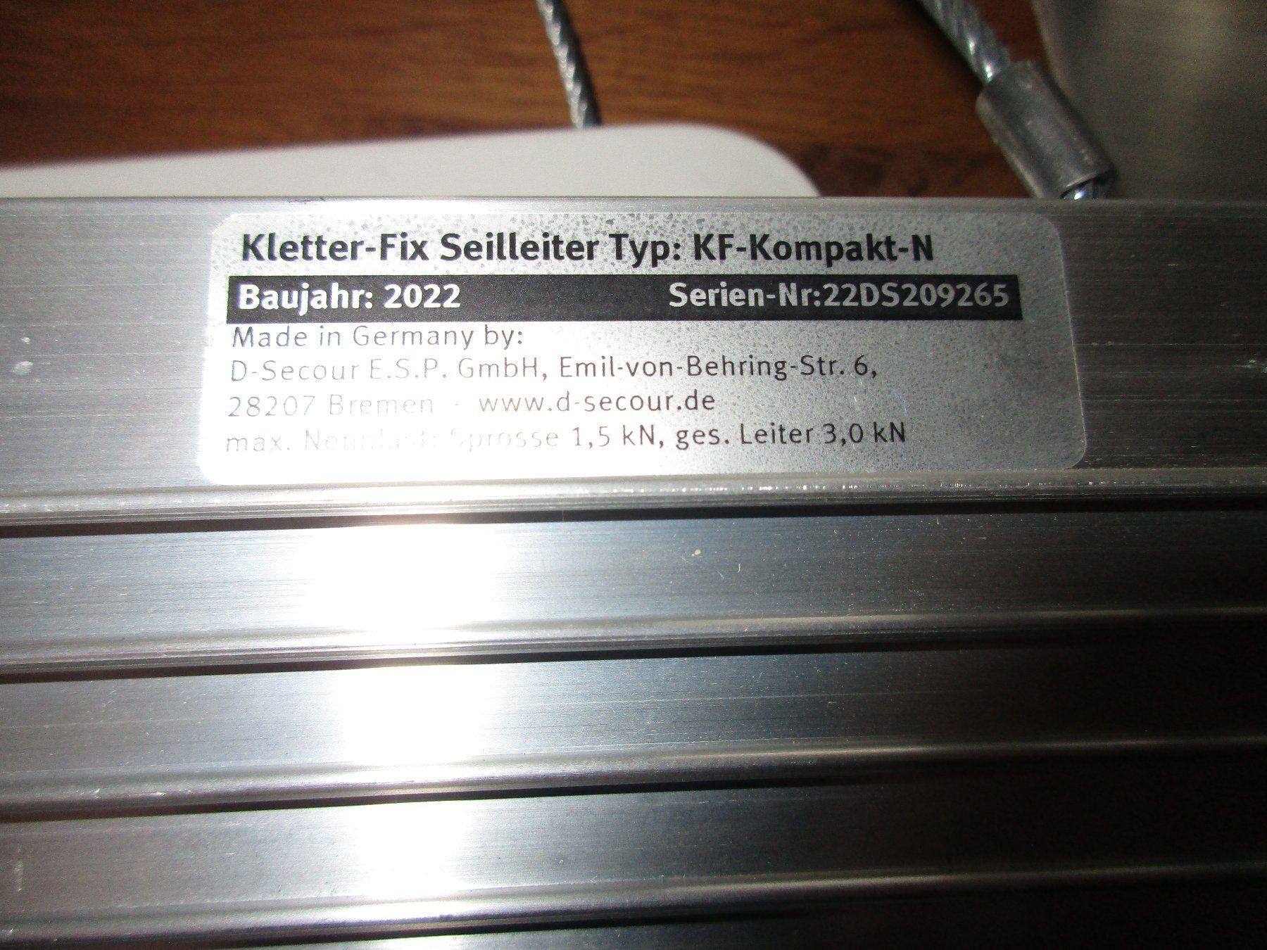 Scale: Rettungsleiter Kletterfix 12m – Nuovo (secondo la descrizione) da Niederwil AG venduto da Cembalo 6