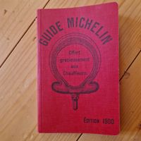 Guide Michelin 1900  France réédition